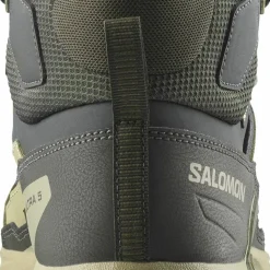 Salomon Men's X Ultra 5 Mid GORE-TEX Peat/gray Green/blue Nights