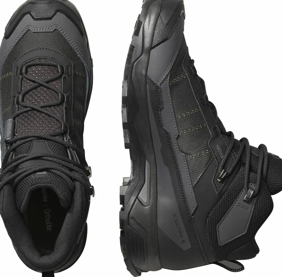 Salomon Men's X Ultra 5 Mid GORE-TEX Black/asphalt/castlerock