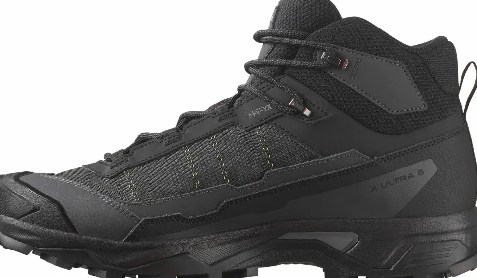 Salomon Men's X Ultra 5 Mid GORE-TEX Black/asphalt/castlerock