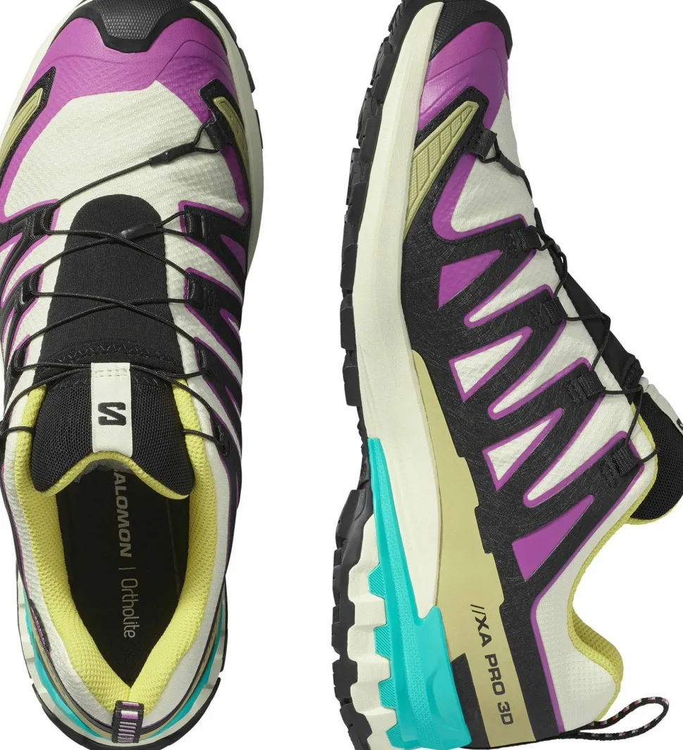 Salomon Men's XA 3D Pro V9 GORE-TEX Transparent Yellow/Black/Waterfall