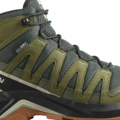 Salomon Men's X-Adventure Recon Mid GORE-TEX Peat/martini Olive/oxford Tan