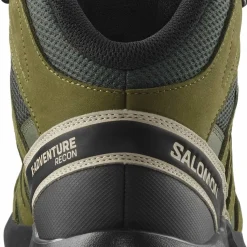 Salomon Men's X-Adventure Recon Mid GORE-TEX Peat/martini Olive/oxford Tan