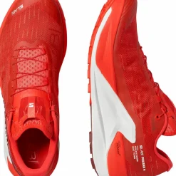 Salomon S/Lab Pulsar 4 Fiery Red/Vanilla Ice/Andorra