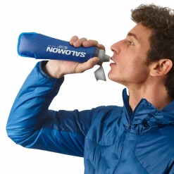 Salomon Soft Flask 400ml/13oz Insulated 42 Clear Blue