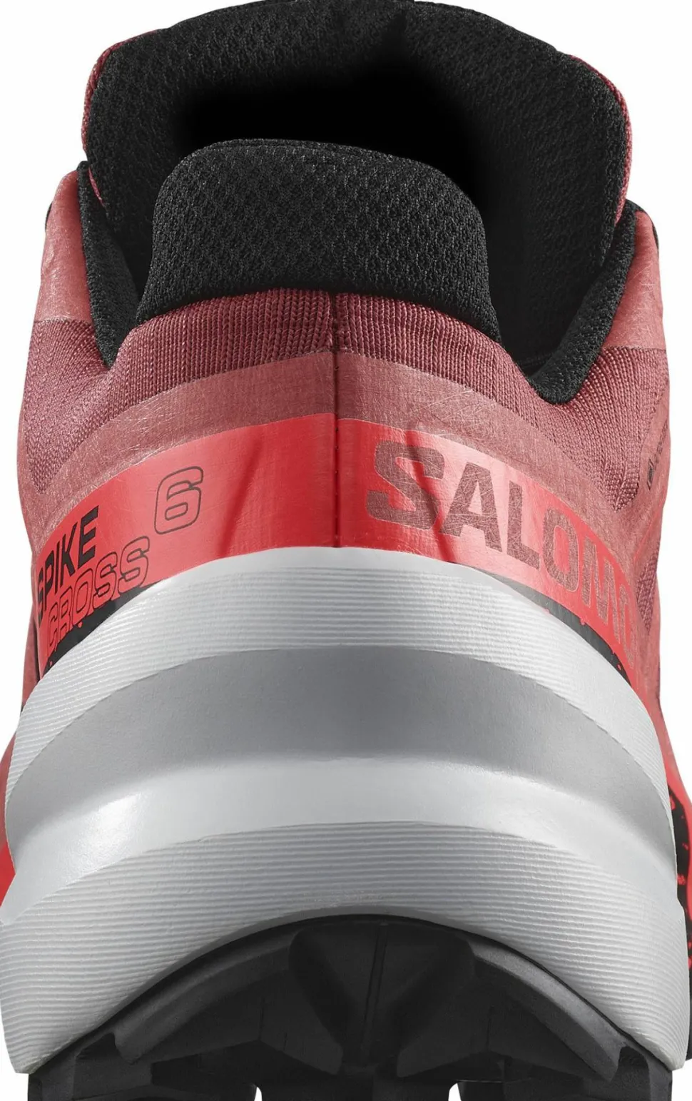 Salomon Unisex Spikecross 6 GORE-TEX Cow Hide/Black/Fiery Coral