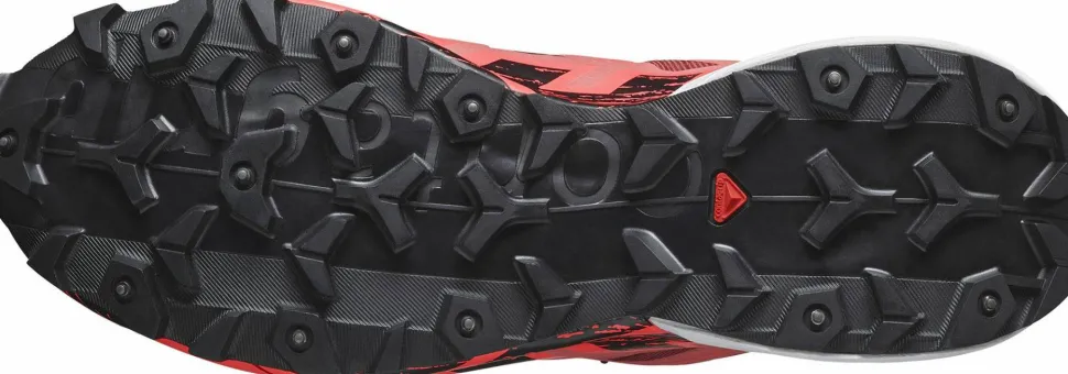 Salomon Unisex Spikecross 6 GORE-TEX Cow Hide/Black/Fiery Coral