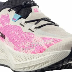 Salomon Women's Aero Glide 4 Grvl Vanilla Ice/Knockout Pink/Black