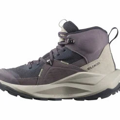 Salomon Women's Elixir Mid GORE-TEX Nine Iron/Shark/Silver Cloud