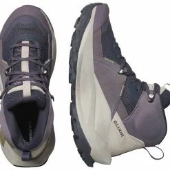 Salomon Women's Elixir Mid GORE-TEX Nine Iron/Shark/Silver Cloud