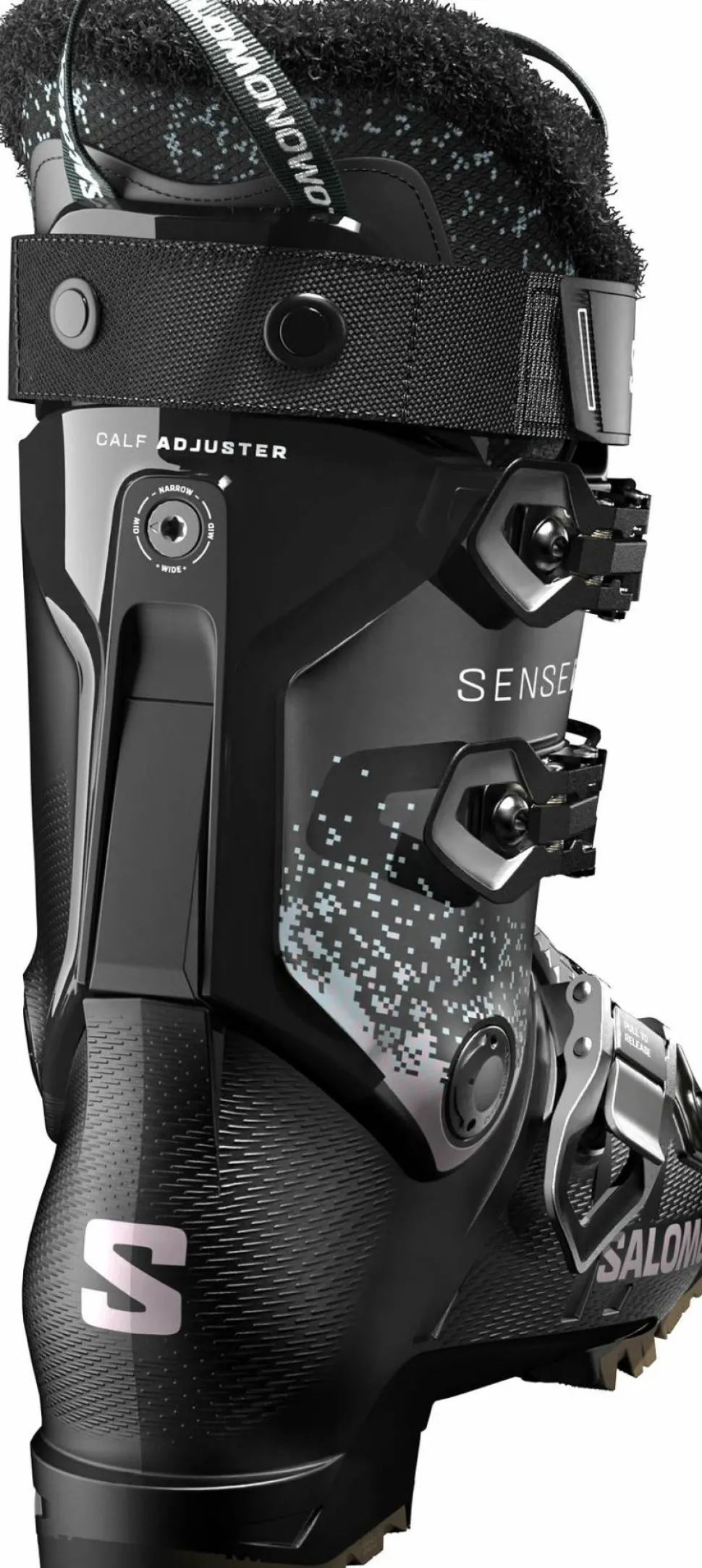 Salomon Women's Sense 70 GripWalk Black/Black/Oil Green