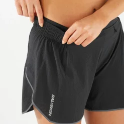 Salomon Women's Sense Aero 5'' Shorts Deep Black