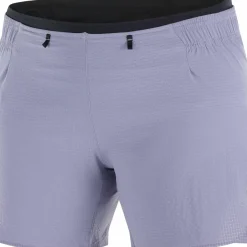 Salomon Women's Sense Aero 5'' Shorts Blue Granite/Clear