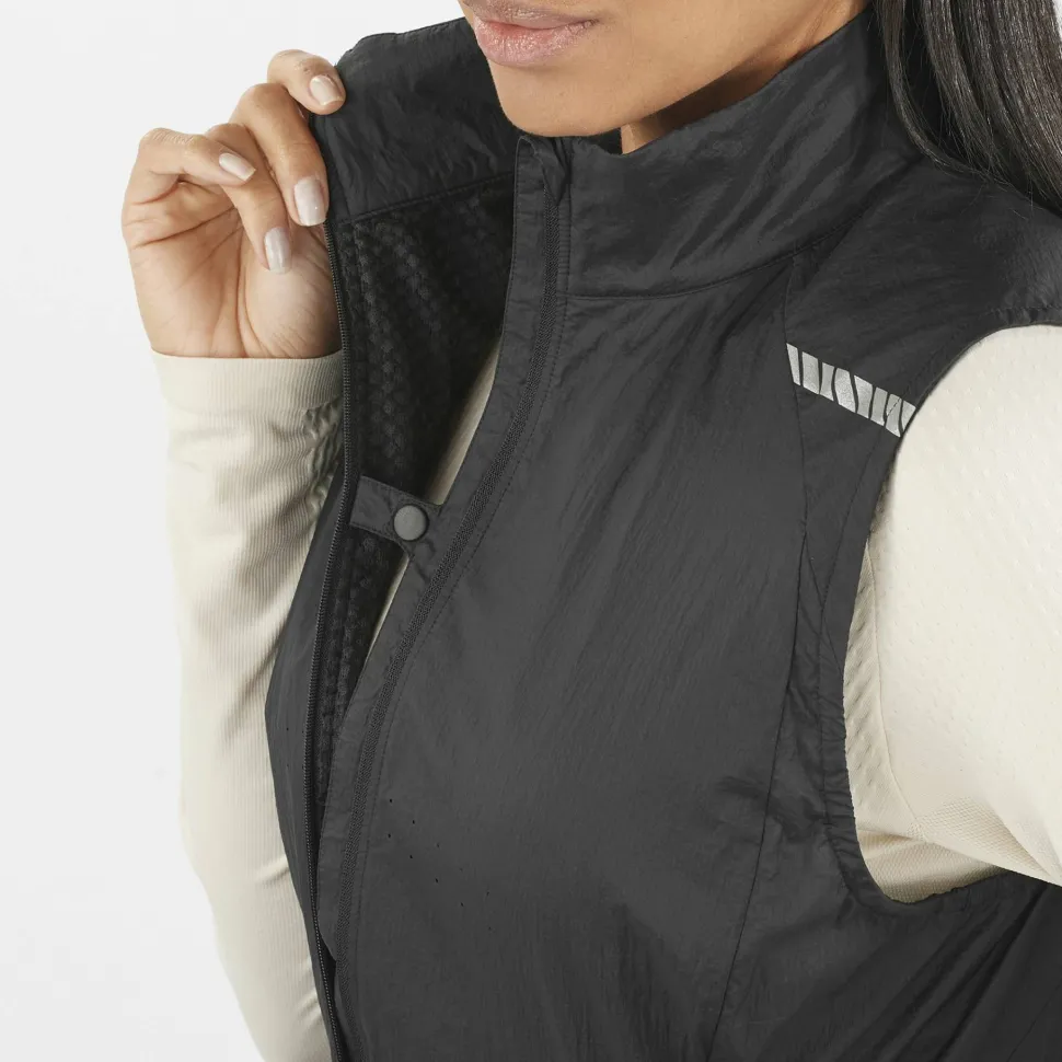Salomon Women's Sense Flow Vest Deep Black