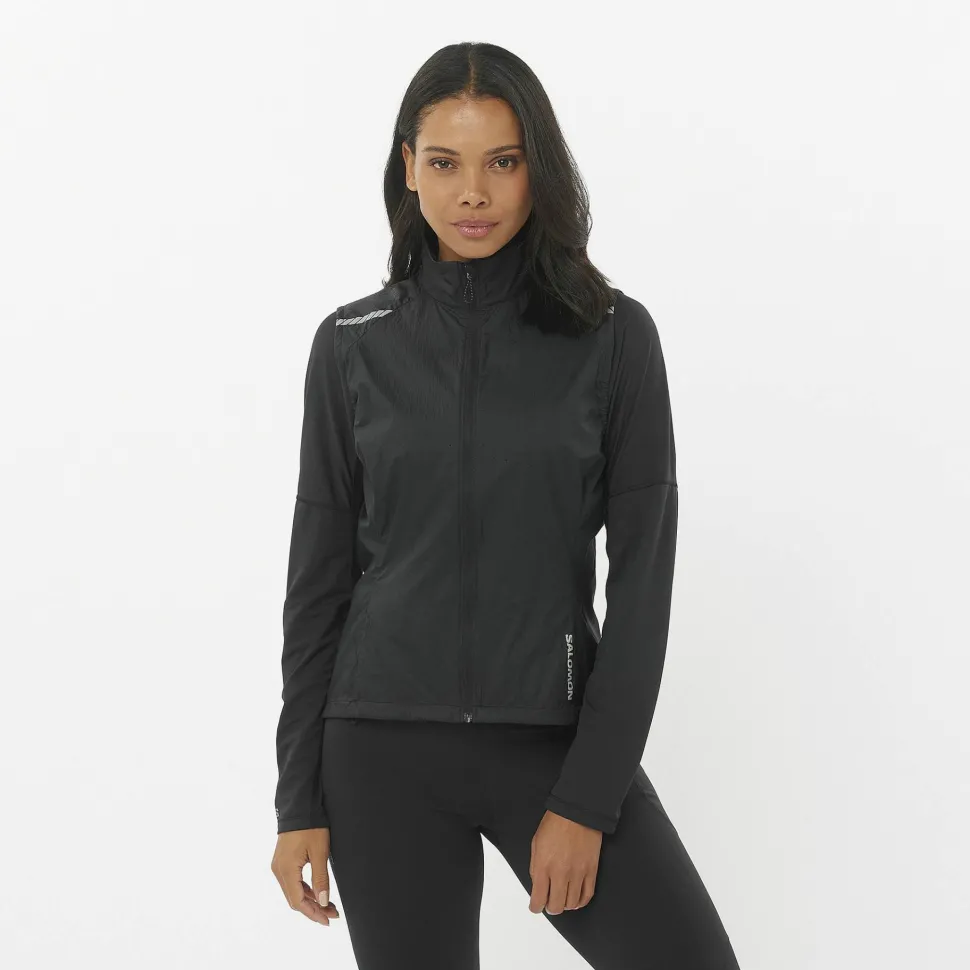 Salomon Women's Sense Flow Vest Deep Black