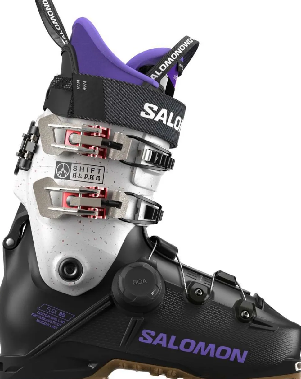 Salomon Women's Shift Alpha Boa 95 Black/Ultra Violet/Ultra Violet