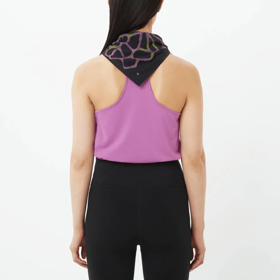 Salomon Women's Shkout Core Tank Iris Orchid