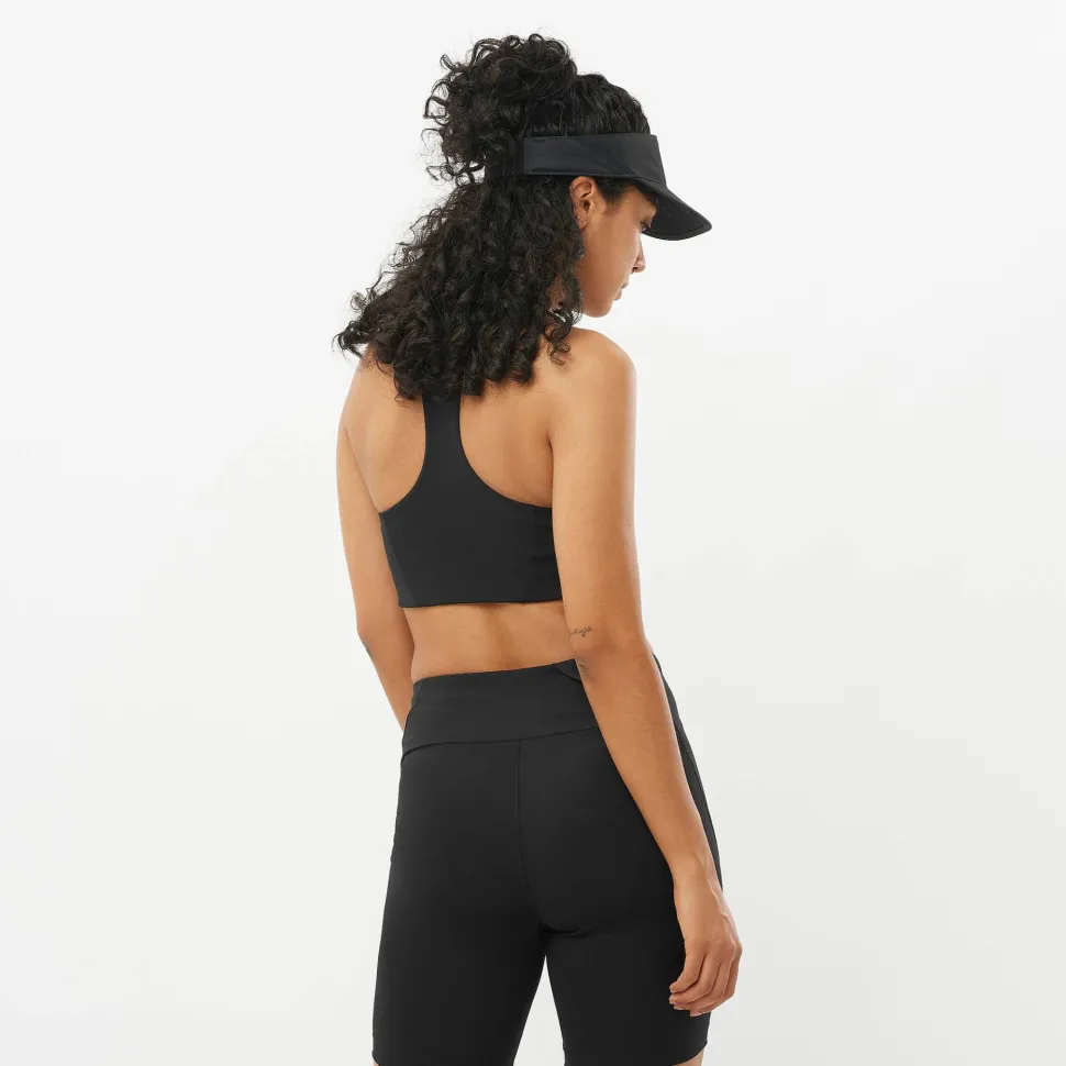 Salomon Women's Shkout Core Bra Deep Black