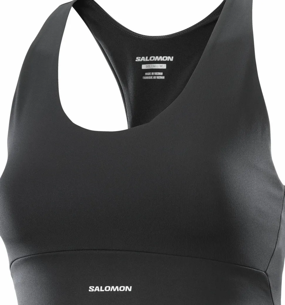 Salomon Women's Shkout Core Bra Deep Black