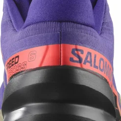 Salomon Women's Speedcross 6 Liberty/Black/Neon Flame