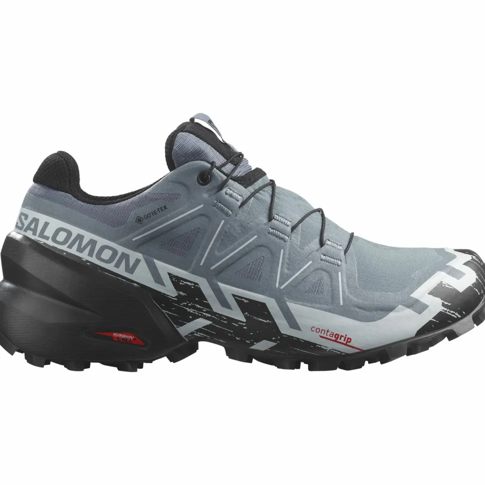 Salomon Women's Speedcross 6 GORE-TEX Flint Stone/Black/Heather