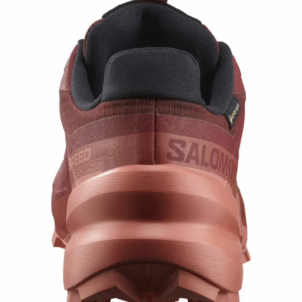 Salomon Women's Speedcross 6 GORE-TEX Rum Raisin/Barn Red/Canyon Clay
