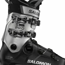 Salomon Women's S/Pro Supra Boa 95 Black/Silver Met./Silver Met.