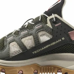 Salomon Women's Techamphibian 5 Peat/rainy Day/hyma Pink