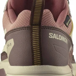 Salomon Women's X Ultra 5 GORE-TEX Burlwood/french Roast/rattan