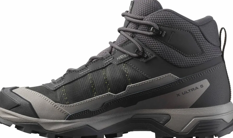 Salomon Women's X Ultra 5 Mid GORE-TEX Nine Iron/gull/soft Clay