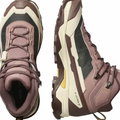 Salomon Women's X Ultra 5 Mid GORE-TEX Burlwood/french Roast/rattan