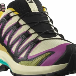 Salomon Women's XA Pro 3d V9 GORE-TEX Transparent Yellow/Black / Waterfall