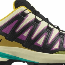 Salomon Women's XA Pro 3d V9 GORE-TEX Transparent Yellow/Black / Waterfall