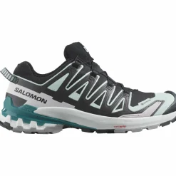 Salomon Women's XA Pro 3D V9 GORE-TEX Black/Bleached Aqua/Harbor Blue