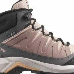 Salomon Women's X-Adventure Coldrush Waterproof Etherea / Iron / Mahogany Rose