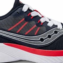 Saucony Juniors’ Endorphin 2.0 Navy/red