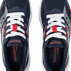 Saucony Juniors’ Endorphin 2.0 Navy/red
