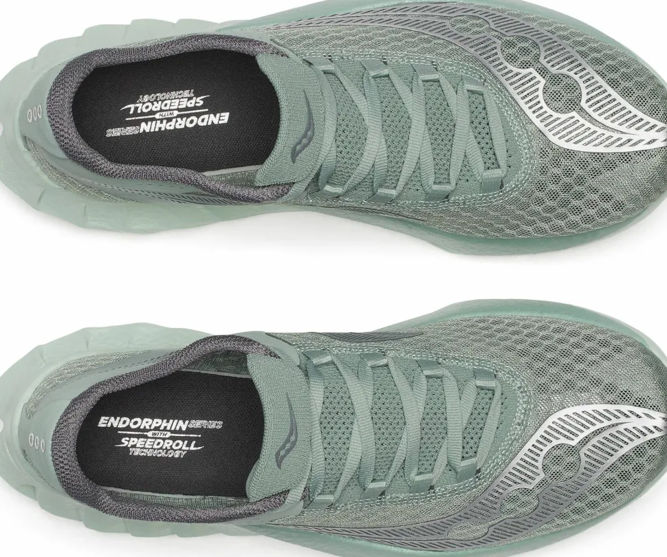 Saucony Men's Endorphin Pro 4 Iceberg/carbon