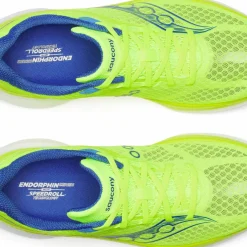 Saucony Men's Endorphin Speed 5 Citron/Lapis