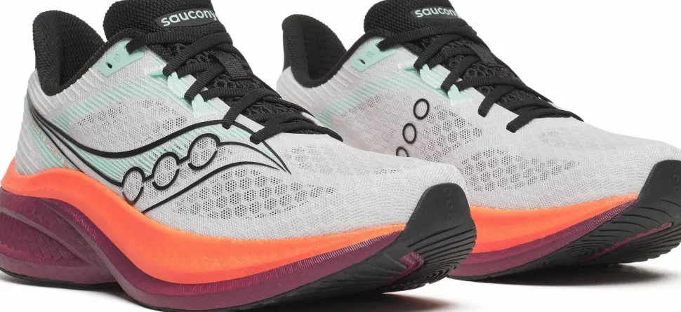 Saucony Men's Endorphin Speed 5 White/Crimson