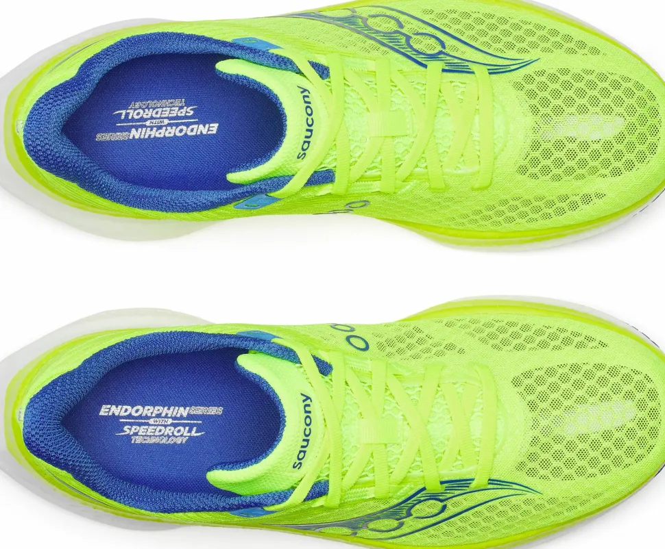 Saucony Men's Endorphin Speed 5 Citron/Lapis