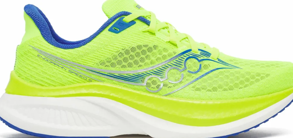 Saucony Men's Endorphin Speed 5 Citron/Lapis