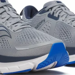 Saucony Men's Guide 18 Wide Flint/Navy