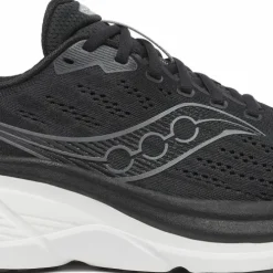 Saucony Men's Hurricane 25 Wide Black/white