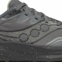 Saucony Men's Peregrine 16 Carbon/black