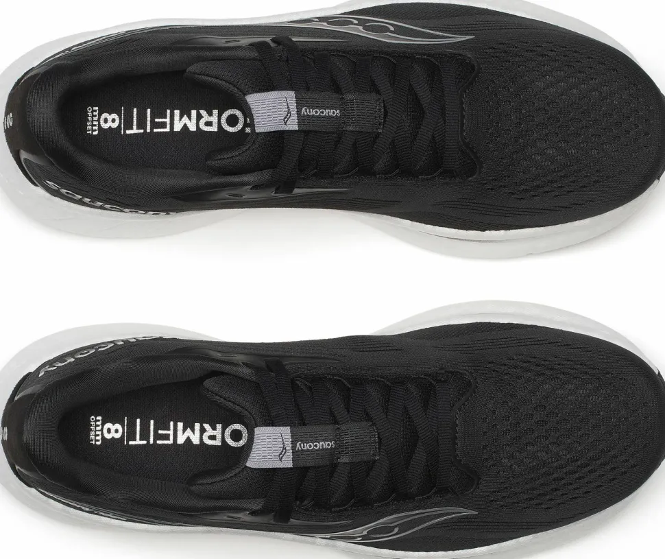 Saucony Men's Ride 18 Black/white