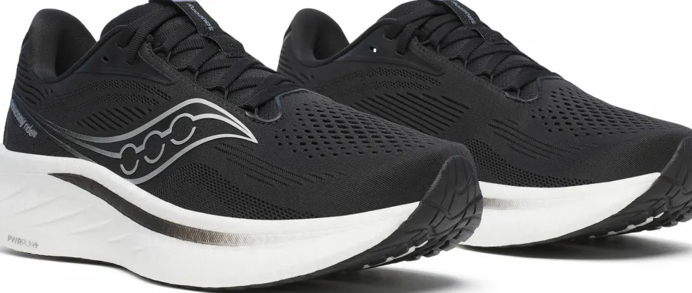 Saucony Men's Ride 18 Black/white