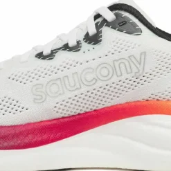 Saucony Men's Ride 19 White/Srimson