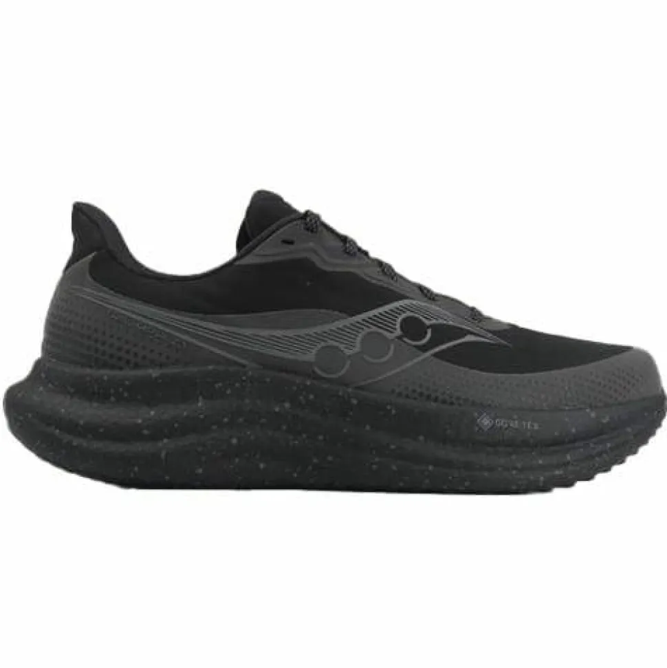 Saucony Men's Triumph 23 GORE-TEX Triple Black