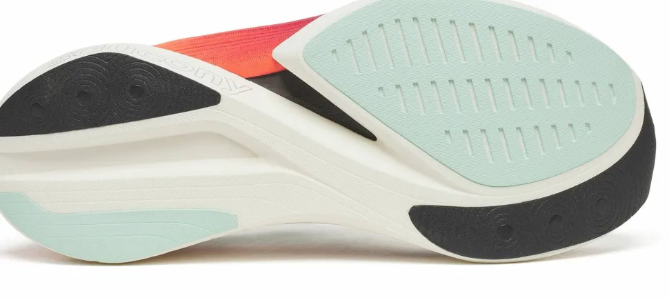 Saucony Unisex Endorphin Elite 2 White/crimson