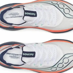 Saucony Women's Endorphin Pro 5 White/navy